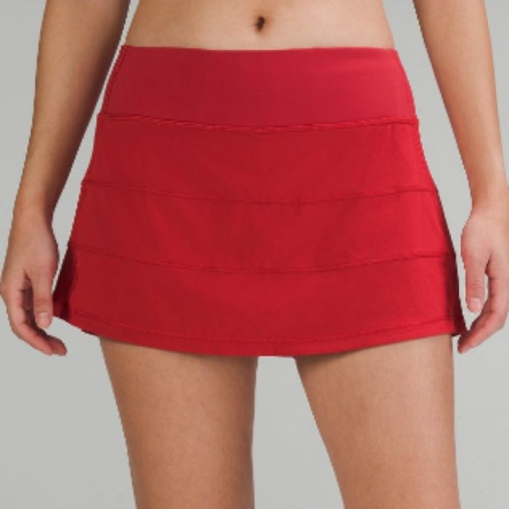 Lululemon Pace Rival Mid-Rise Skirt (skort)
Chalk Red
Size 12